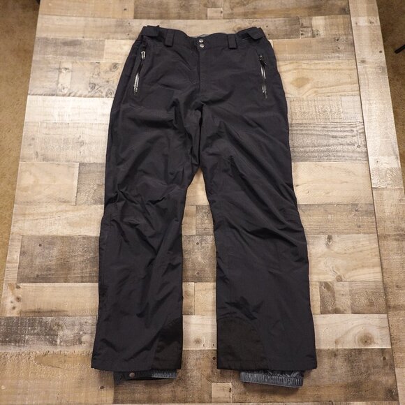 Columbia Chilliwack Snow Pants - Omni-Tech Waterproof Black (Men’s Large) - Picture 1 of 15